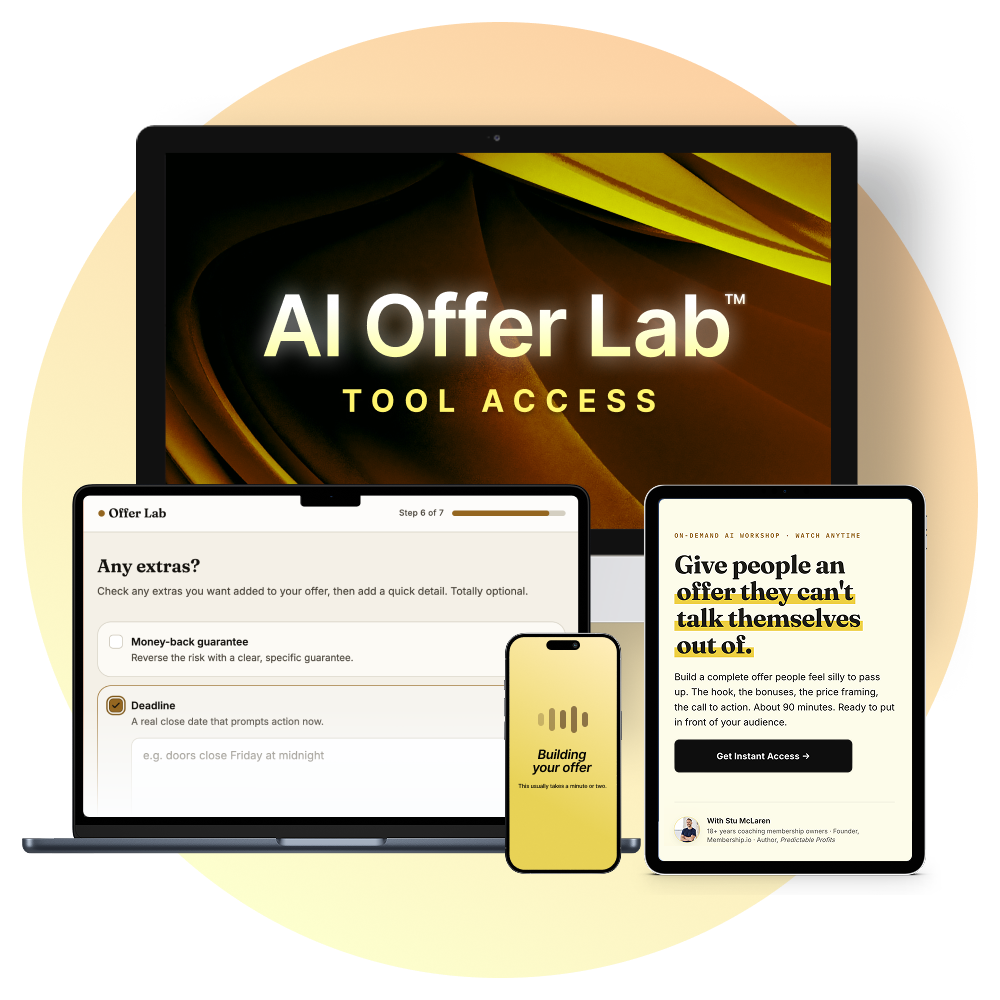 Offer Creator tool preview