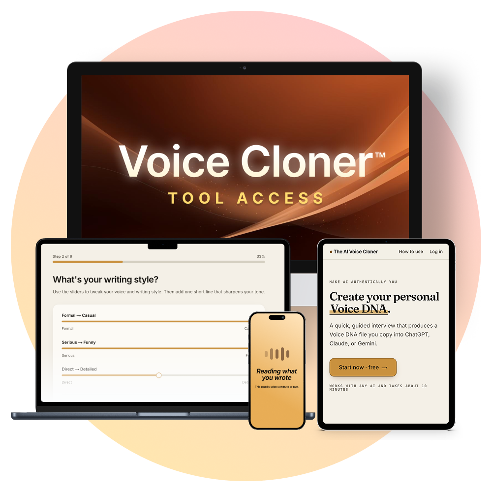 Voice Cloner tool preview